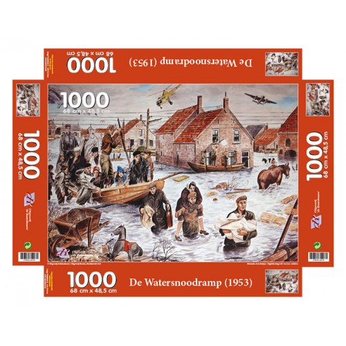 Puzzel Watersnoodramp 1953 (1000 stukjes /deze editie is vervallen)